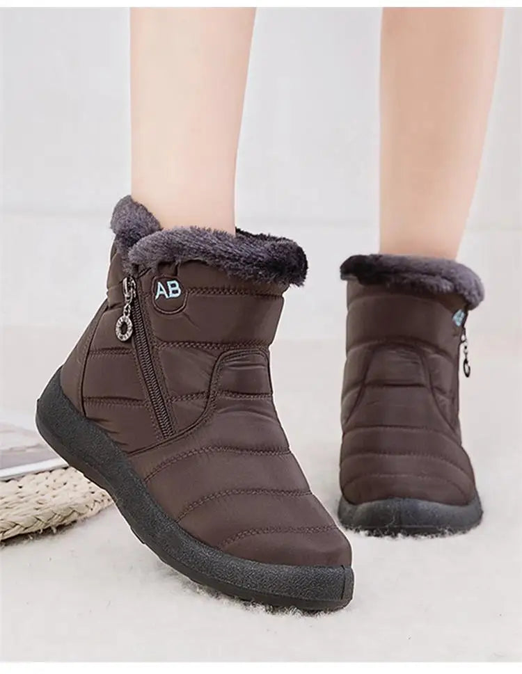 Snow Boots Women Comfortable Waterproof Shoes