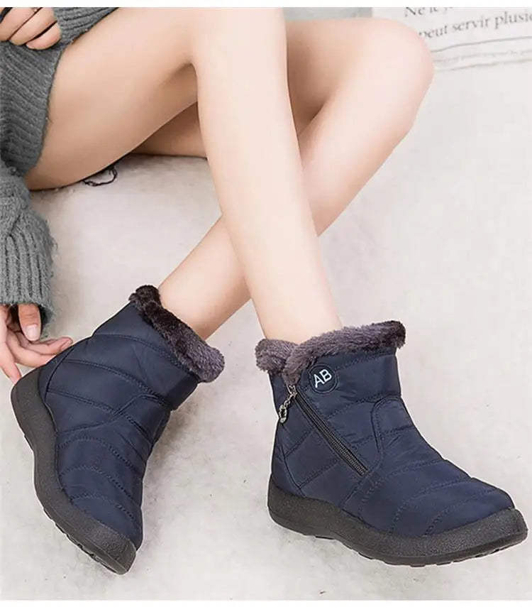 Snow Boots Women Comfortable Waterproof Shoes