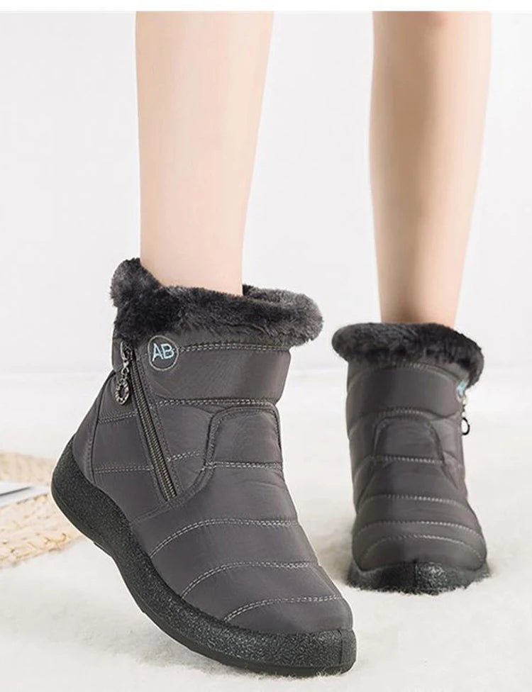 Snow Boots Women Comfortable Waterproof Shoes